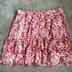 J. Crew Flutter Skirt -Large